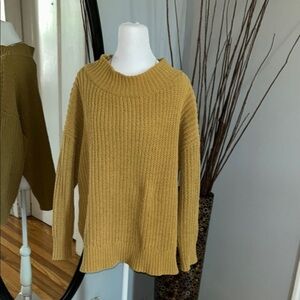 Aerie Cozy Mustard Sweater
